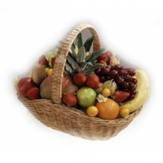 A basket of fruit and berries
